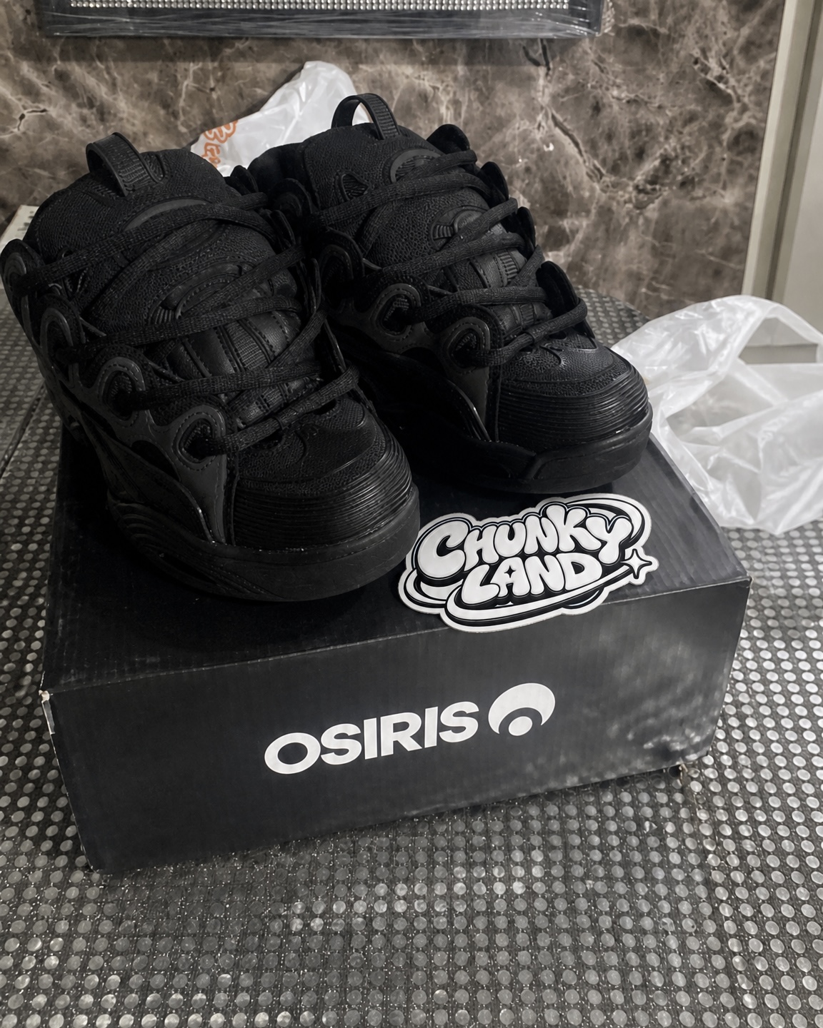 Cliente Martín G. con sus zapatillas de Chunkyland